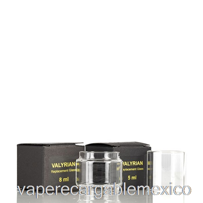 Vape Recargable Uwell Valyrian Bulbo Pyrex Tubo De Vidrio 8 Ml Vidrio De Burbuja